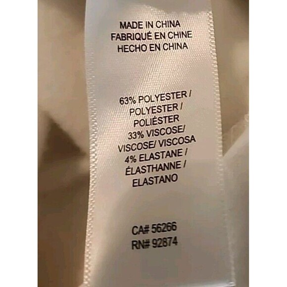 Splendid Womens White Joggers Large Lounge Wear Elastic Waist Pockets Straight - Picture 4 of 7